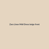 Linen Midi Dress - Image 1