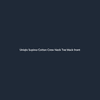 Supima Cotton Crew Neck Tee - Image 1